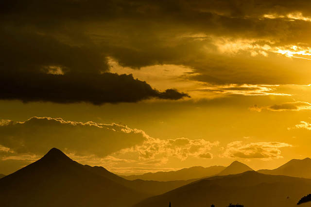 Sunset in Bosnia