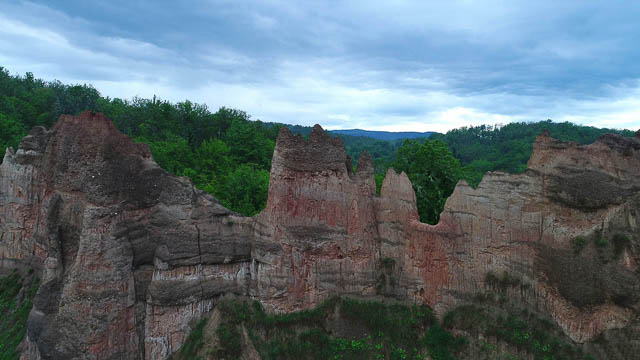 Sand pyramids of Bosnia