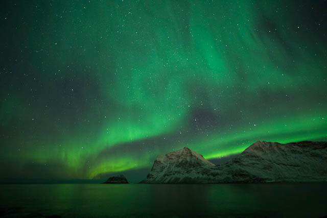 Northern lights with 14-24mm lens in Norway