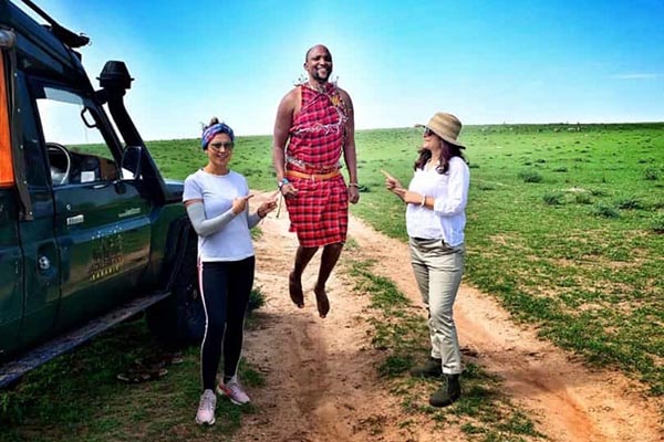 Can you jump taller than masai?