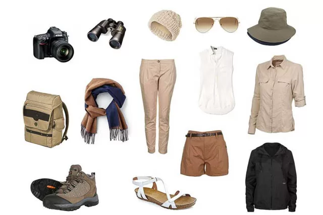 RECOMMENDED SAFARI PACKING LIST