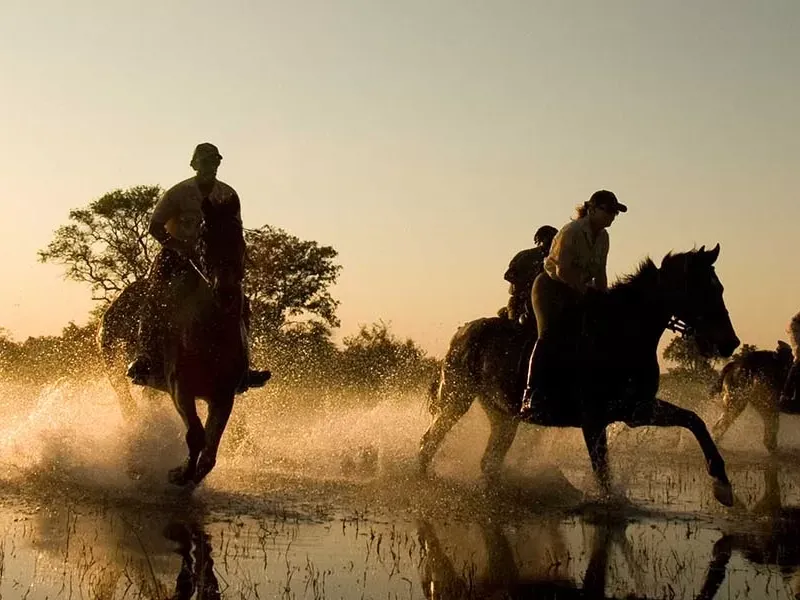 Where to do horse safari in Africa