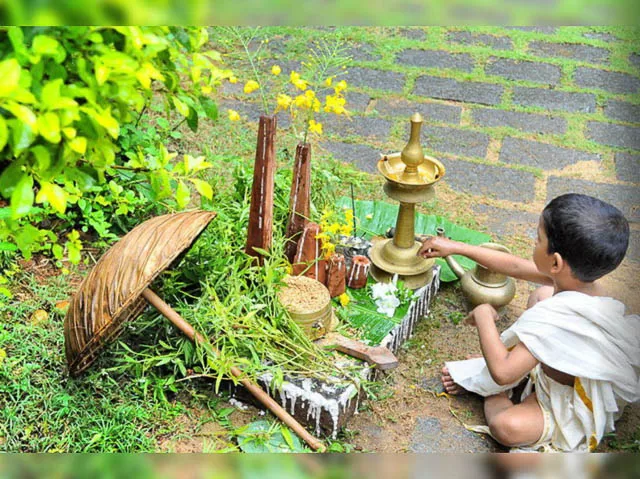 Pookalam at Onam