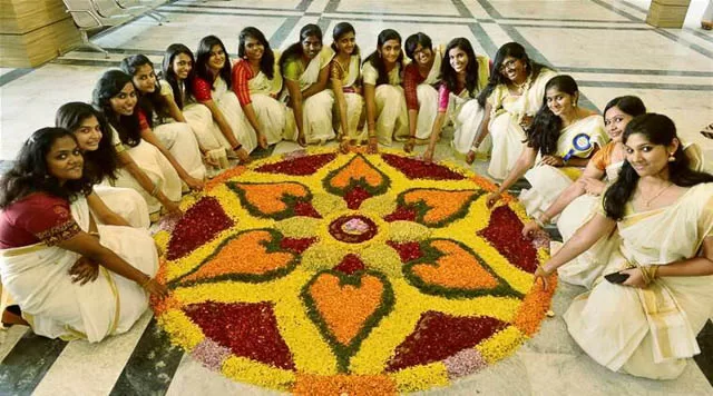 Celebrations during Onam