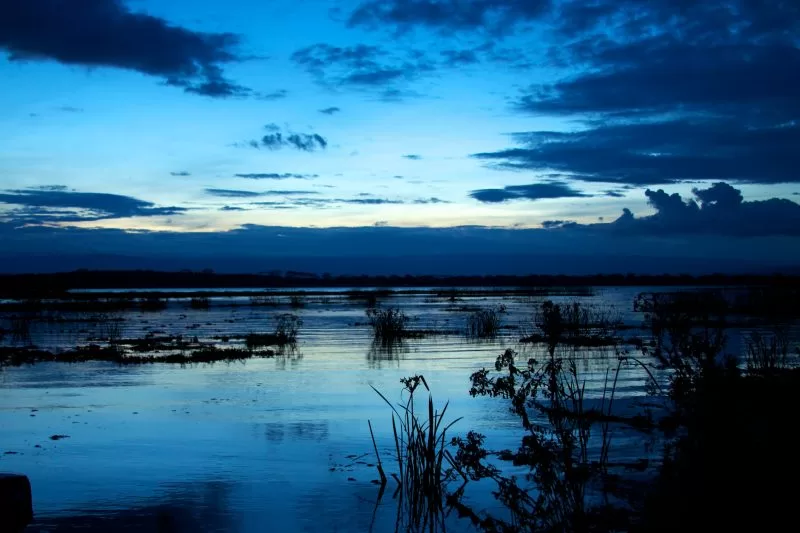 Quite dusk over Lake Naivasha