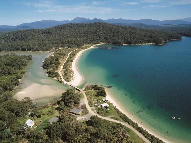 The Cockle Creek located at the southern most part of Tasmania