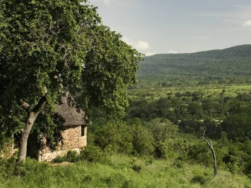 The views of Selous from Beho Beho camp