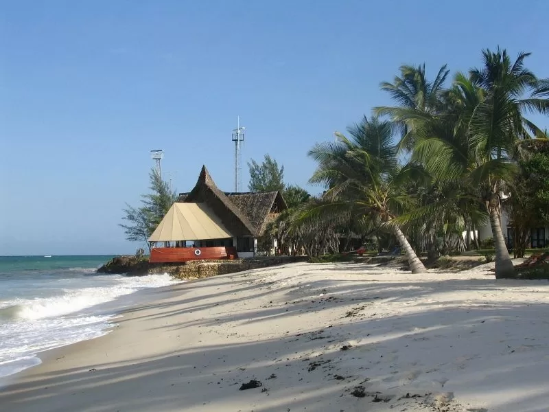 Secluded spots on the Kenyan Beach