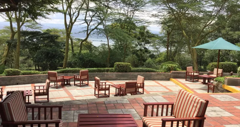 Sarova Lion Lodge overlooking Lake Nakuru