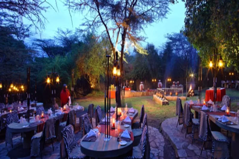 The dining area of Sarova Woodlands