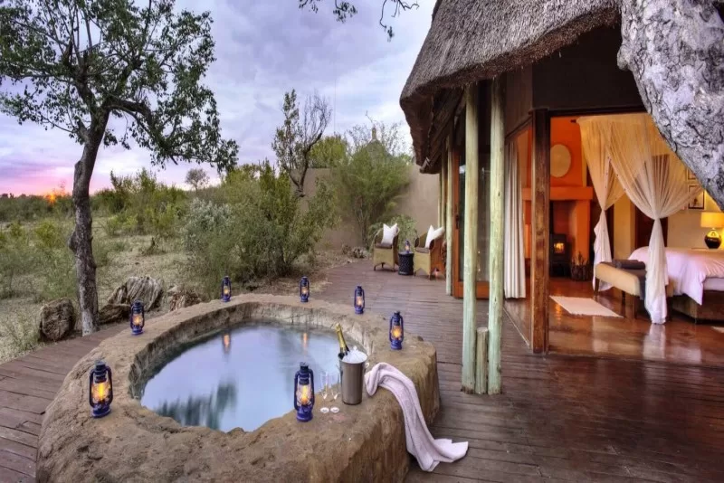 The relaxing Ziwa Bush Lodge