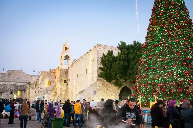 Christmas celebrations in Manger Square