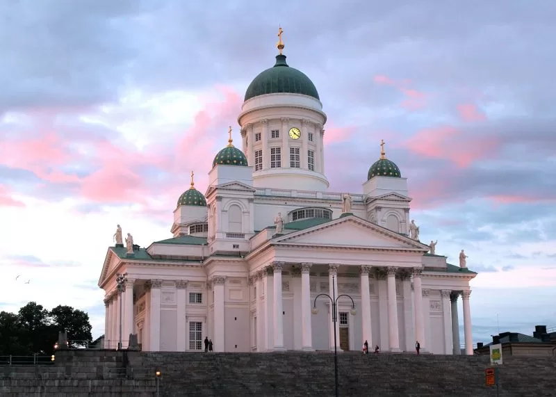 The beautiful Helsinki Cathedral