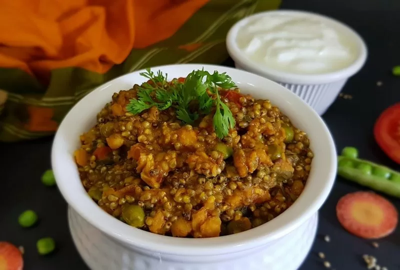 Nutritious Bajra khichdi of Haryana