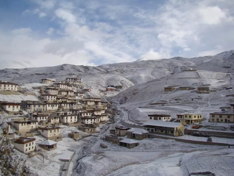 Kibber Village in the Spiti Valley