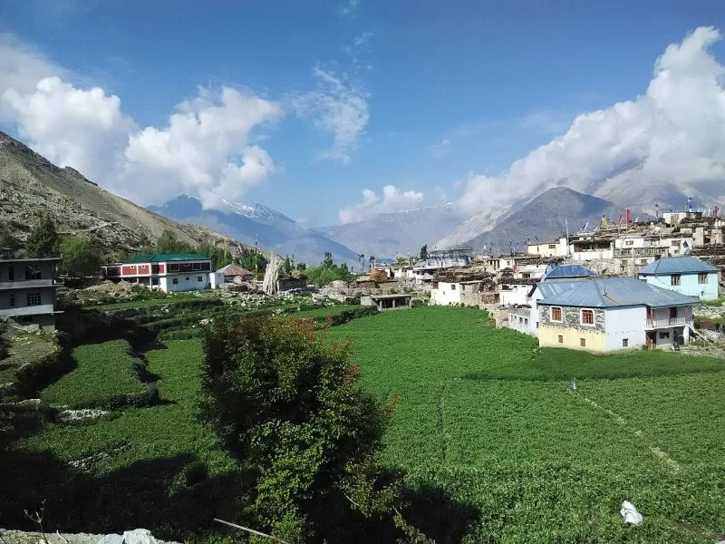 The quaint Nako village