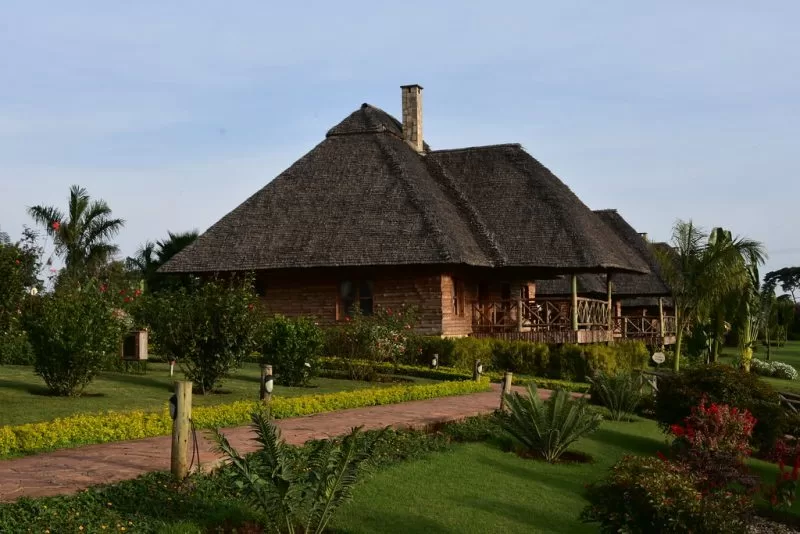 A cozy cabin of Neptune Ngorongoro luxury lodge