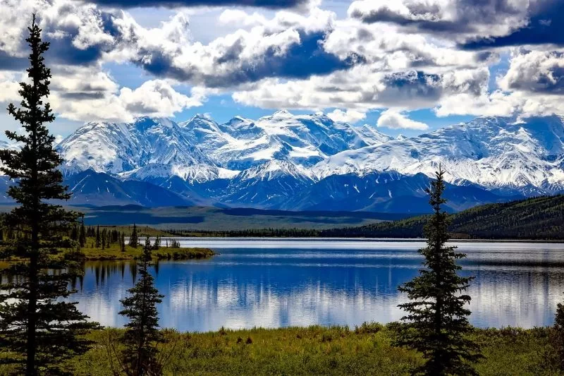 The beautiful Denali National Park
