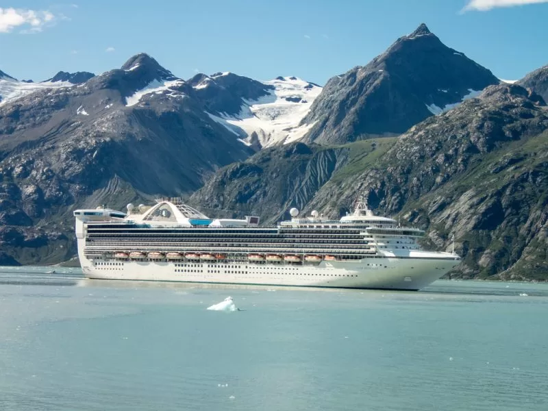 The Glacier Bay route
