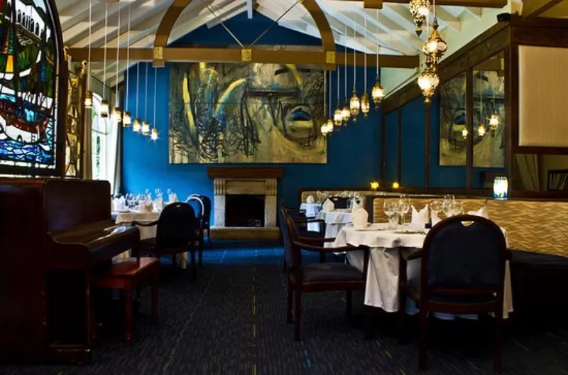 The elegant Tamarind restaurant