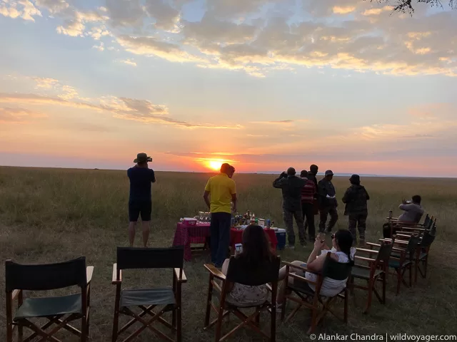 Sundowner experience