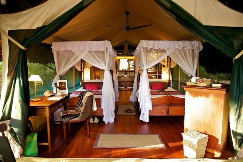 Tents at Samburu Intrepids Tented Camp