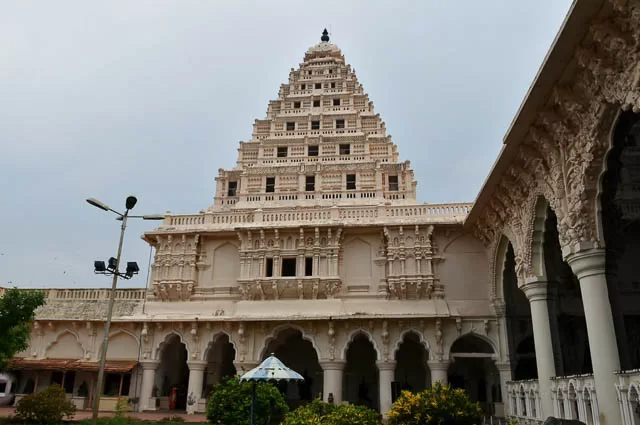 Thanjavur Maratha Palace in tanjore, tamil nadu