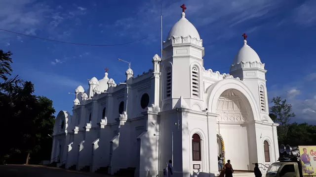 st. peters church in thanjavur, tamil nadu