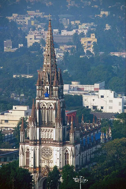 St. Lourdes Church in Trichy,Tamil Nadu