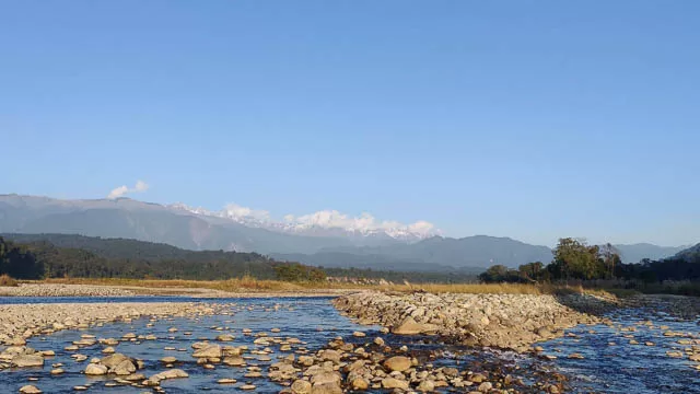 mountains can be seen from namdapha national park, arunachal pradesh