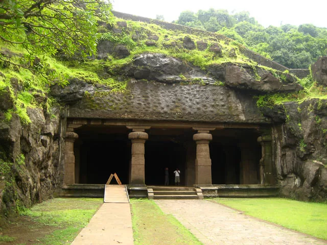 elephanta caves in elephanta island, mumbai, maharashtra