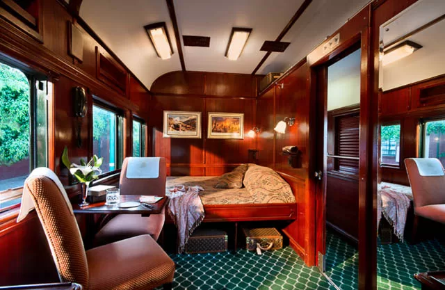 inside of rovos luxury train