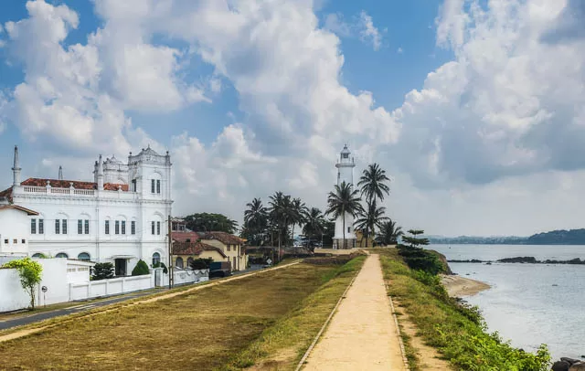 galle fort in the south west coast of sri lanka