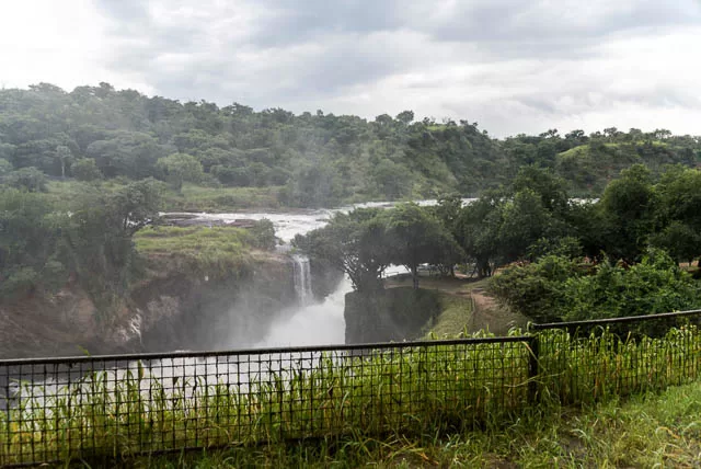 top of murchison falls in uganda
