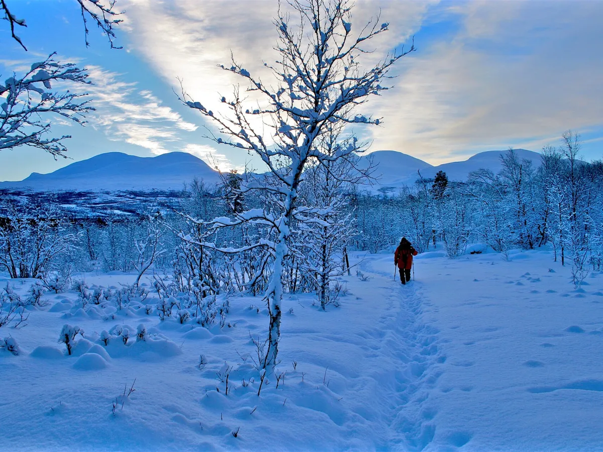 Winter hiking