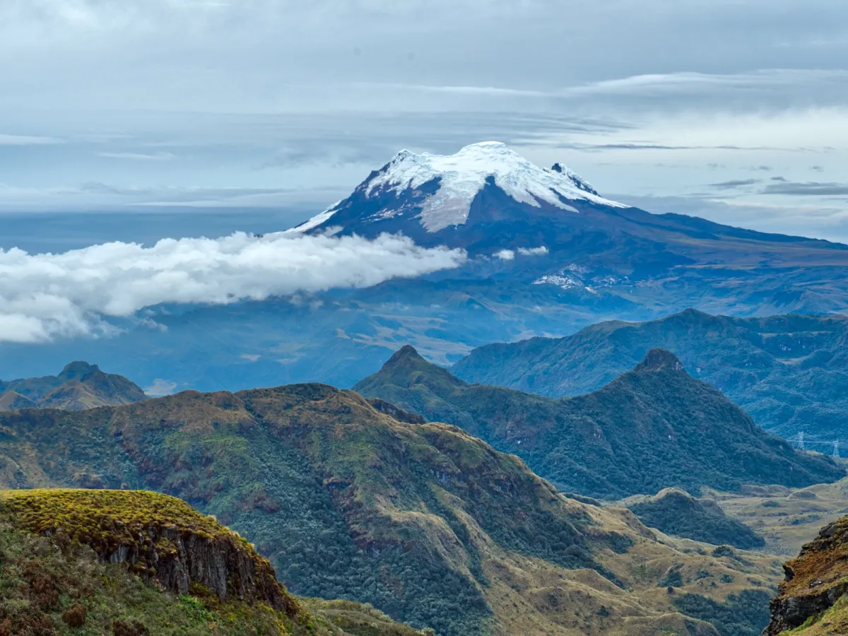 Volcano & lakes