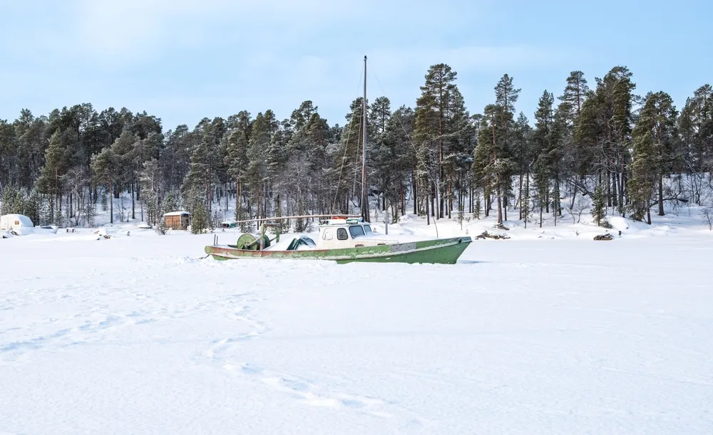 Frozen Lake Inari