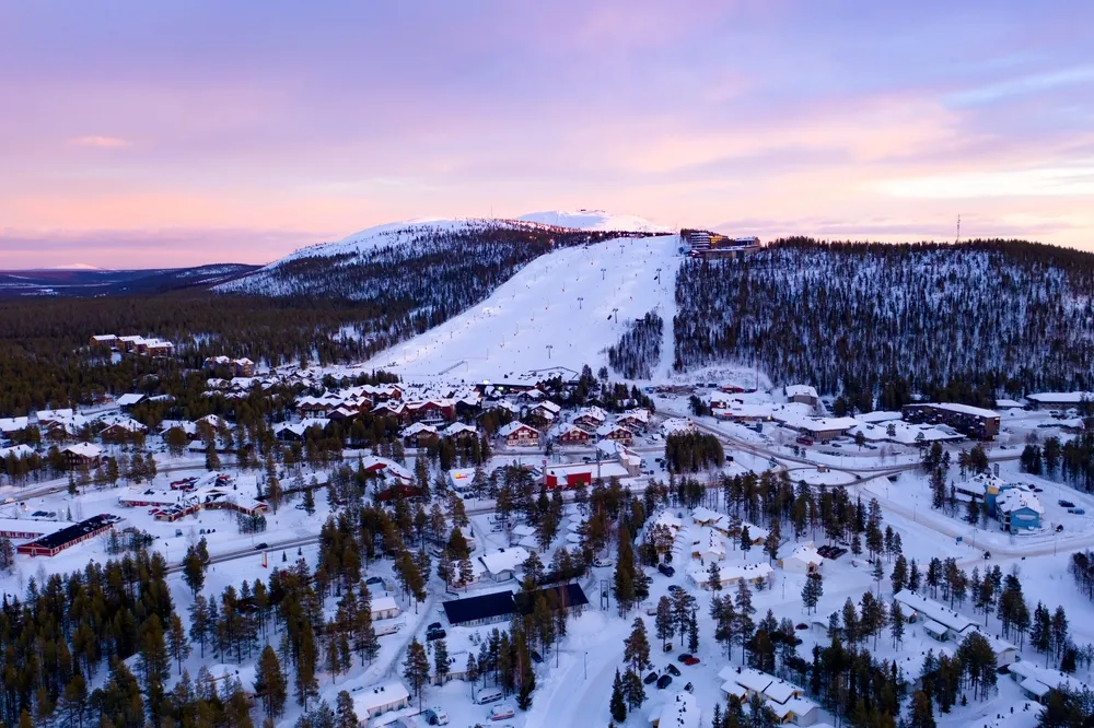 Levi — ski & glass igloos.