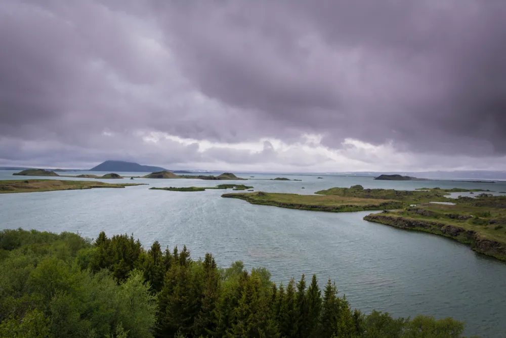 North Iceland — akureyri & lake mývatn.