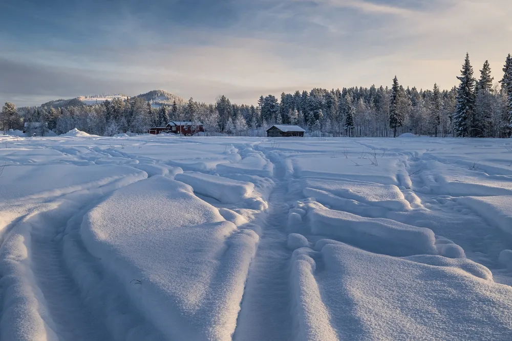Swedish Lapland — arctic wilderness.