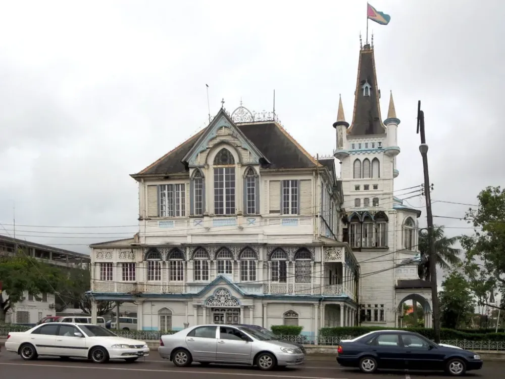 Colonial architecture in Georgetown.