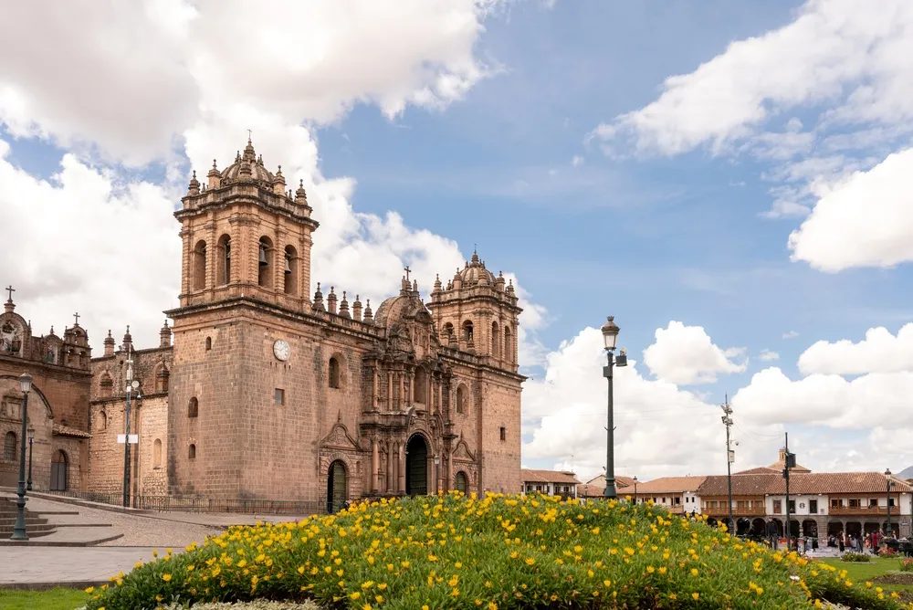 The Andean city of Cusco.