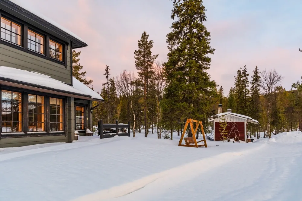 Finnish Lapland — arctic wilderness.
