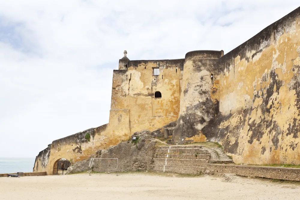 Fort Jesus at dusk