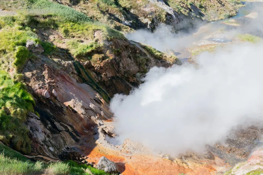 Kamchatka Peninsula — volcanoes & brown bears.