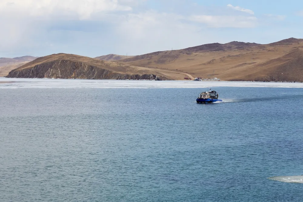 Lake Baikal — the deepest lake on earth.