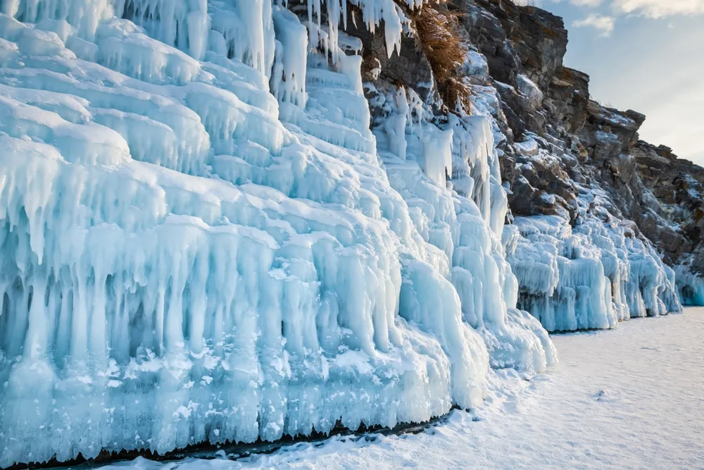 Winter ice