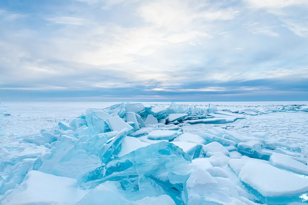 Winter ice